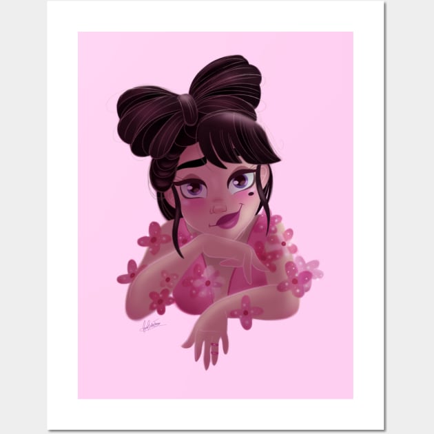 Pink Princess Wall Art by princessbeautycase